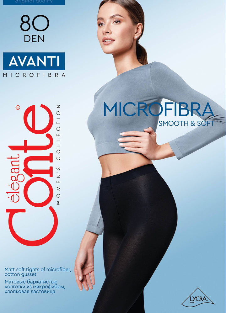 Tights Conte Avanti 80 Den - Microfibra Opaque