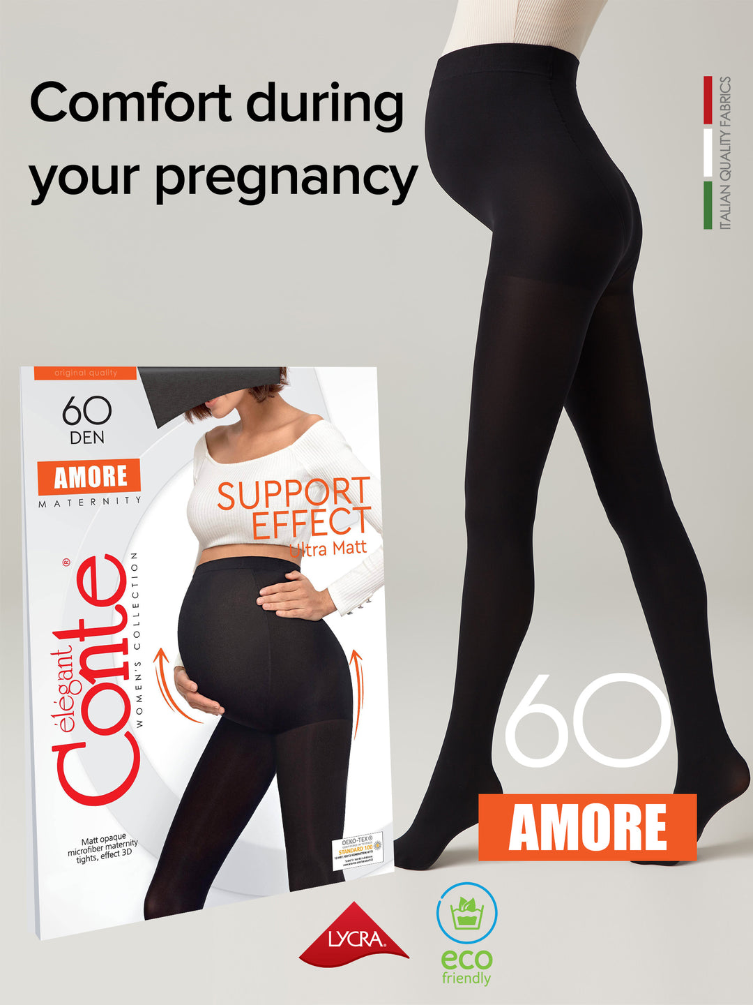 Колготки для беременных Conte Amore 60 Den