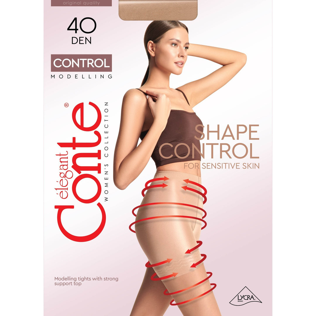 Conte Prestige 12 Den, Sheer to Waist Silky Thin Classic Invisible  PANTYHOSE